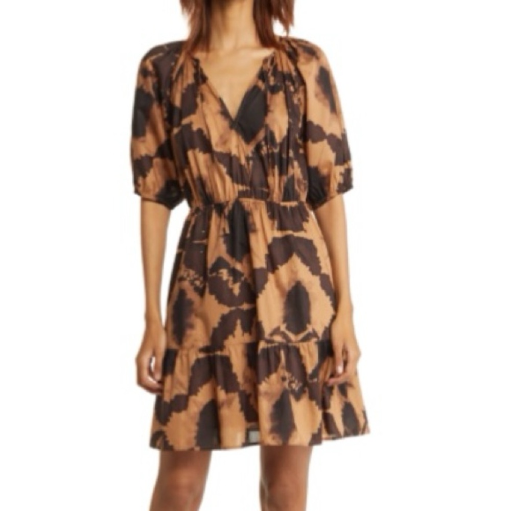 Rails Amabella Puff Sleeve Dress, size L, never worn, NWOT